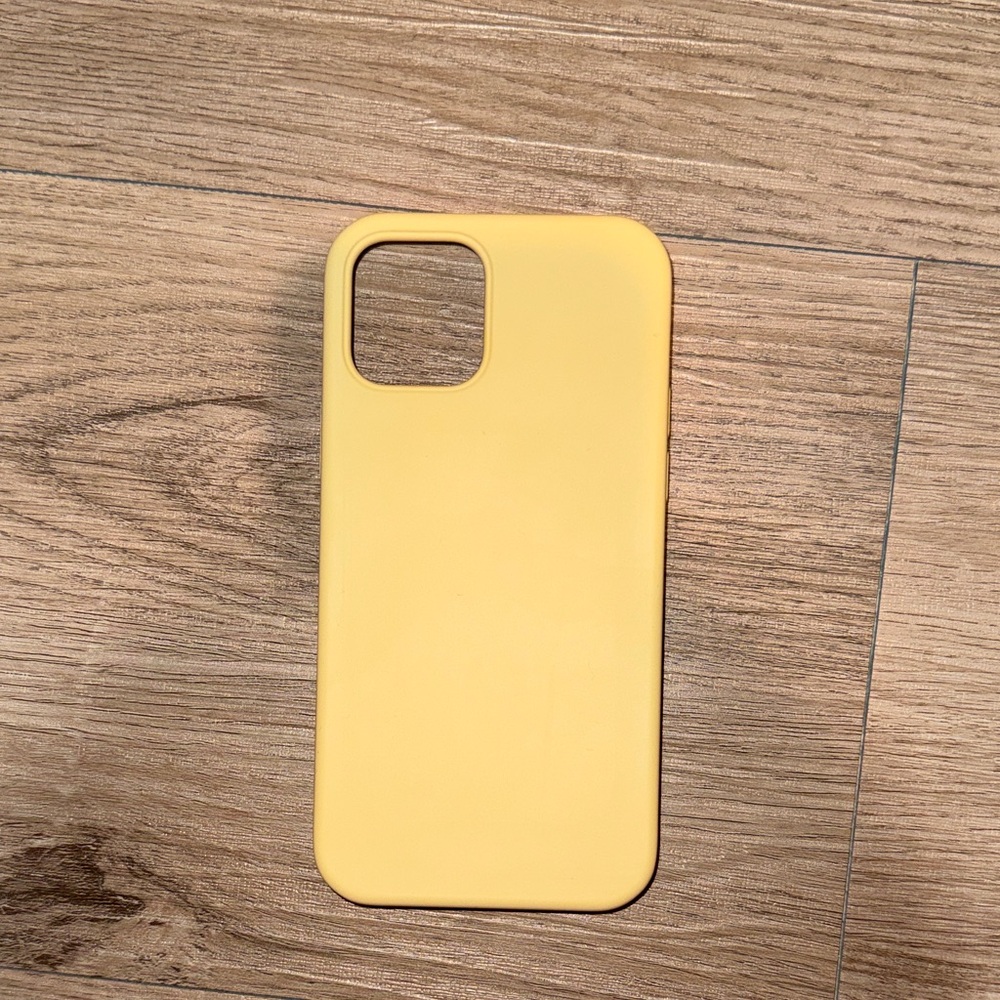 iPhone 12 heyday Soft Yellow Phone Case